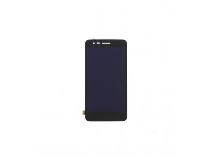 LCD displej a dotyková plocha s rámom LG K4 2017 M160 čierna farba