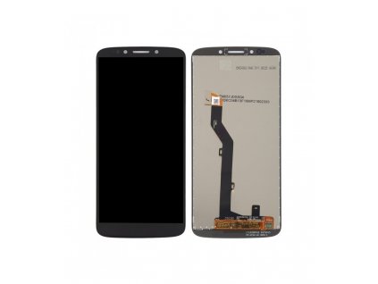LCD Displej + Dotykové sklo Motorola Moto E5 151 mm Čierna farba OEM