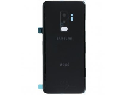 Zadný kryt OEM Logo DUOS Samsung Galaxy S9 Plus čierna farba