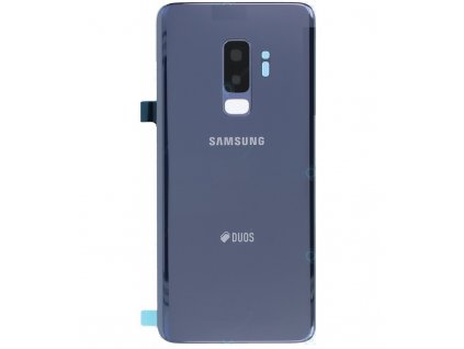 Zadný kryt OEM Logo DUOS Samsung Galaxy S9 modrá farba