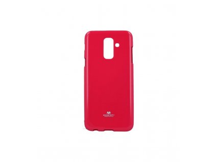 Puzdro Samsung Galaxy A6 Plus ( 2018 ) Jelly case červené