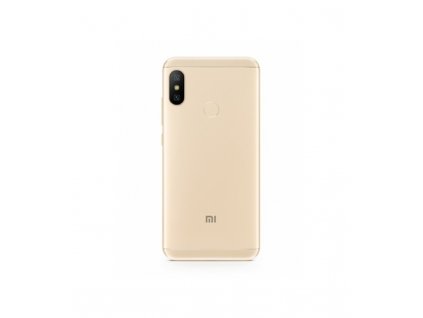 Zadný kryt Xiaomi Mi A2 Lite / Redmi 6 Pro zlatá farba