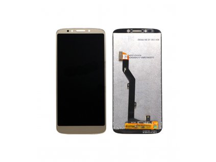 LCD Displej + Dotykové sklo Lenovo Moto G6 play / E5 zlatá farba