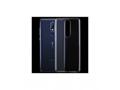 Puzdro Nokia 5.1 ultra tenké priesvitné