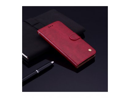 Knižkové puzdro Huawei Mate 20 Lite Business Style červené