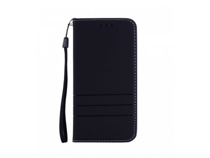 Puzdro knižkové Fashion iPhone XS Max čierne