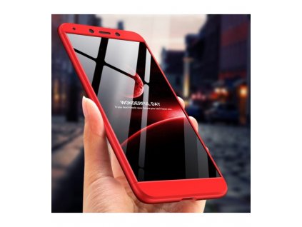 Puzdro GKK 360 stupňová ochrana Xiaomi Redmi 6 / 6A červená farba