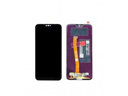 LCD Displej + Dotykové sklo Huawei Honor 10 bez fingerprintu čierna farba