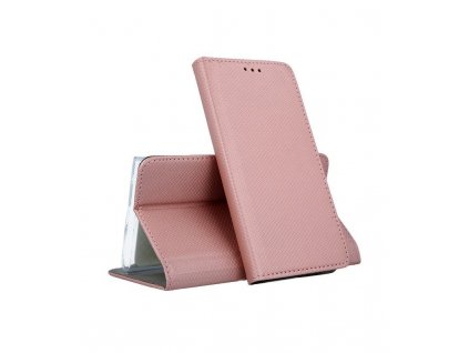 Puzdro Samsung Galaxy J6 Plus J610 Smart Magnet ružová farba