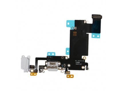 Charging Port and Headphone Jack Flex Cable for iPhone 6S Plus Light Gray