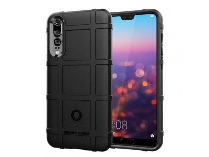 Puzdro Huawei P20 Pro plastové Armor textúra čierne