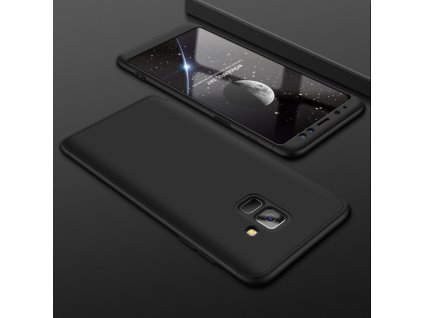 Puzdro GKK Samsung A8 Plus 2018 čierne