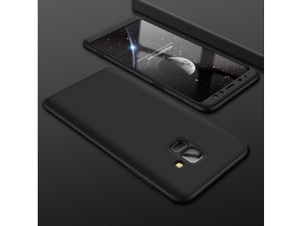 Puzdro GKK Samsung A8 Plus 2018 čierne