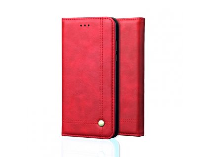 Knižkové puzdro Samsung A7 (2018) / A750 "Fashion Case" červená farba