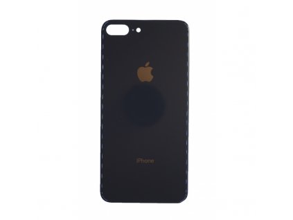 backcover glass black pro apple iphone 8 plus