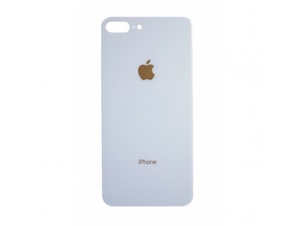 backcover glass silver pro apple iphone 8 plus