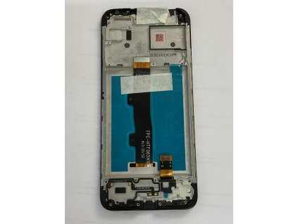 LCD Displej + Dotykové sklo + Rám Motorola Moto E7 / E7i Power Čierna farba