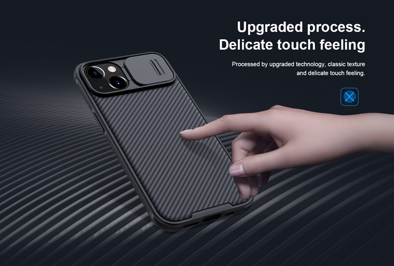 NILLKIN puzdro iPhone 13  Cam Shield Pro karbonové