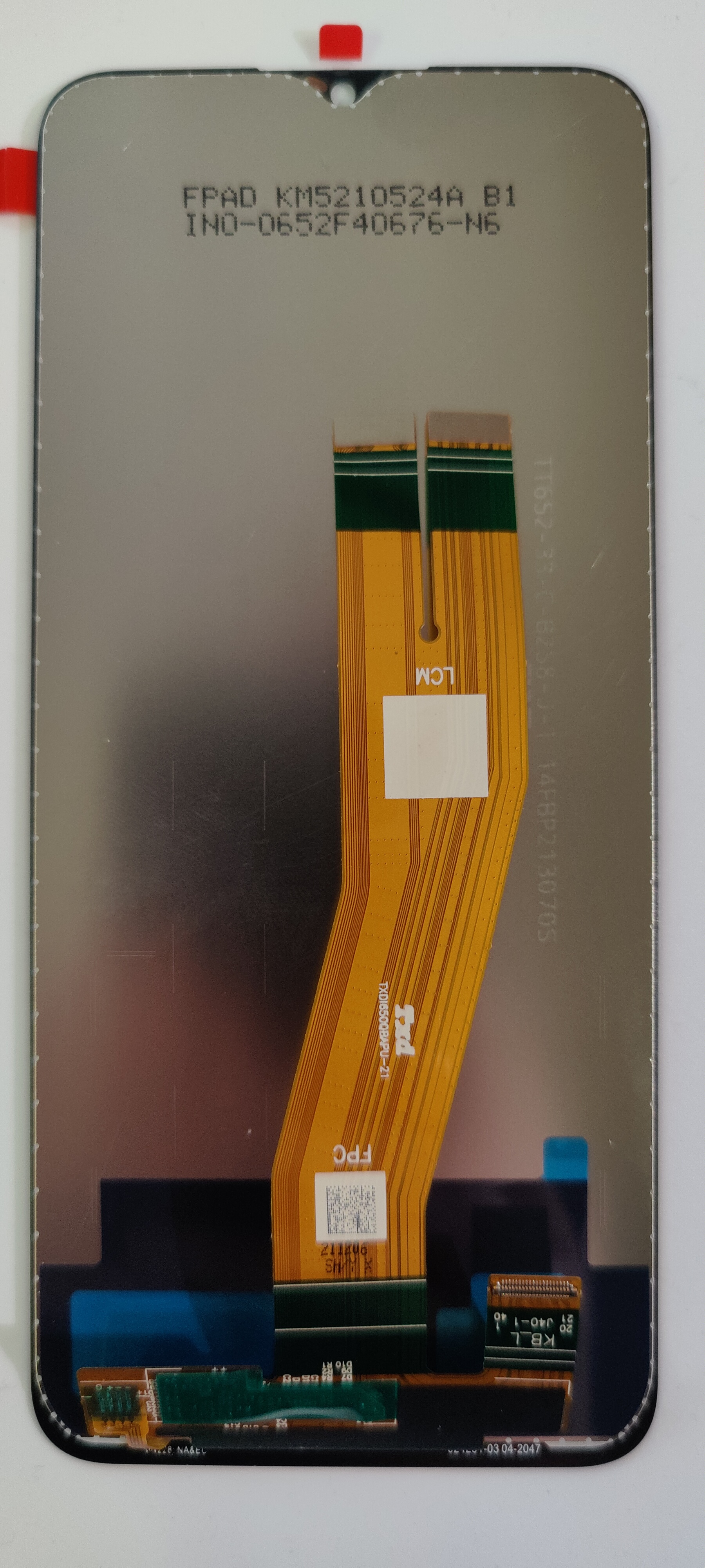 LCD displej + Dotykové sklo Samsung Galaxy A02s A025G čierna farba