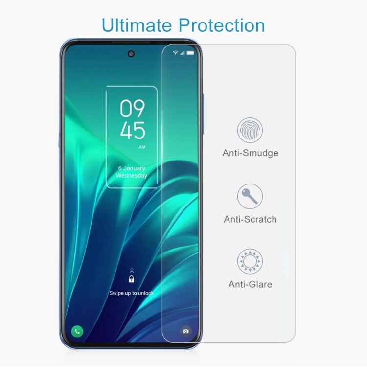 9H 2,5D Ochranné tvrdené sklo TCL 20L Tempered glass trasparentné