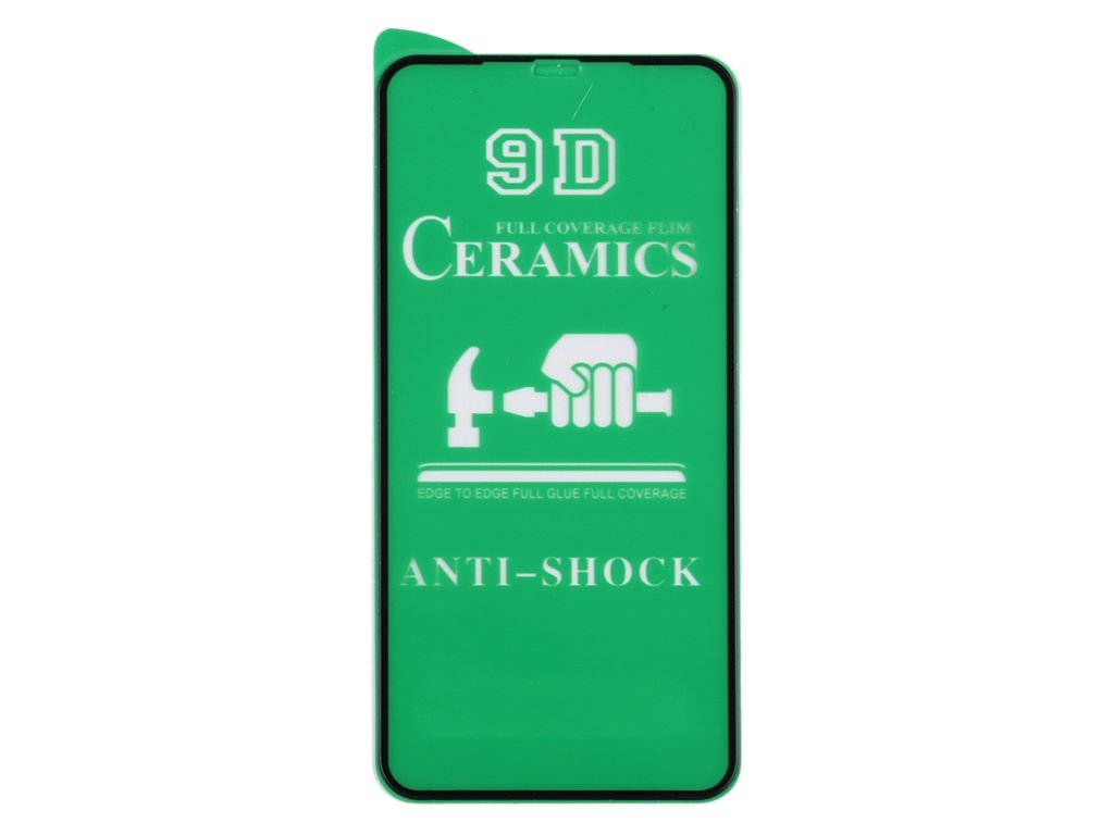 Keramické ochranné sklo Samsung Galaxy A40 čierna farba