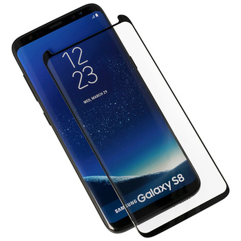 5D Flexibilné hybridné ochranné sklo Samsung Galaxy S22 Plus čierna farba