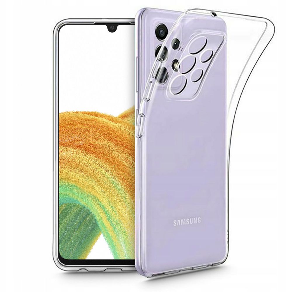 Puzdro Samsung Galaxy A33 5G Jelly Case transparentné