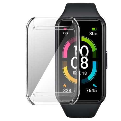 Ochranné puzdro Huawei Band 7 silikónové transparentné