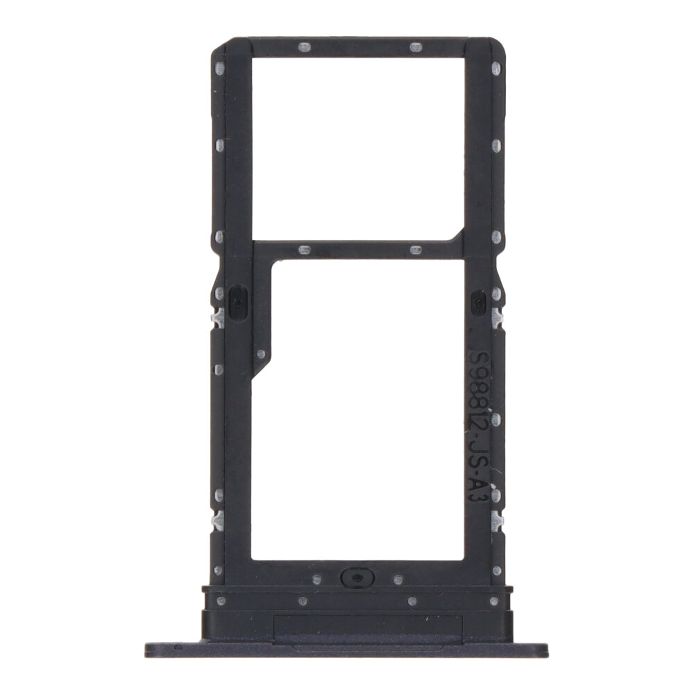 Držiak SIM Karty Motorola Edge 20 Lite čierna farba