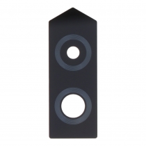 Sklíčko zadnej kamery Ulefone Armor X3 / Armor X5 Pro čierna farba