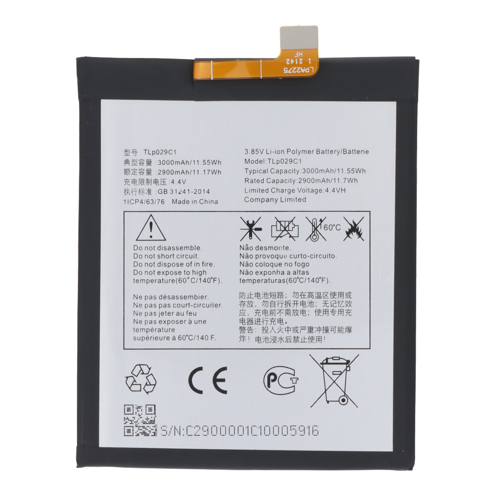 Batéria TLP029C1 Blackberry KEY 2 LE / Alcatel A30 OEM