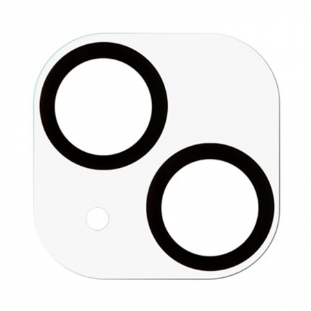 Ochranné tvrdené sklo na zadnú kameru iPhone 14 Čierna farba