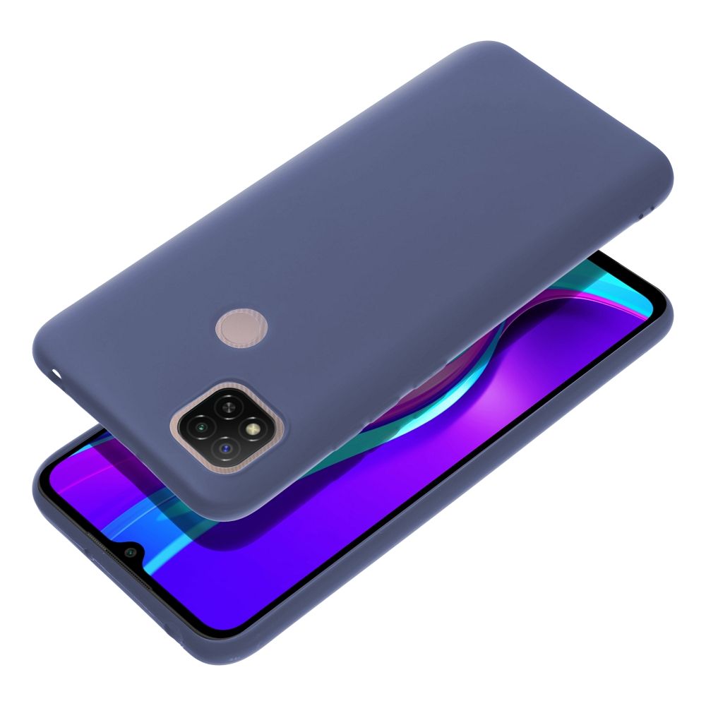 Puzdro Xiaomi Redmi 9C matné tmavo-modrá farba