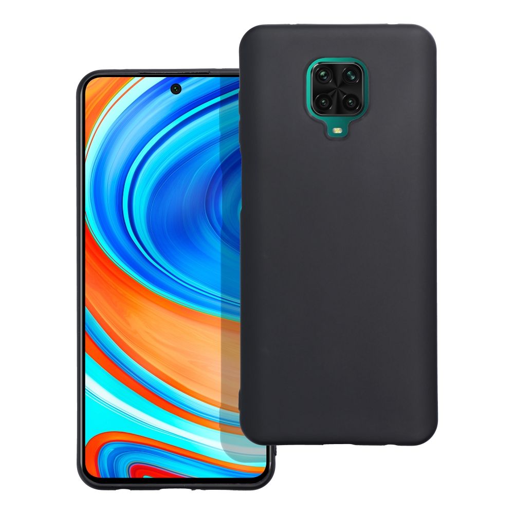 Puzdro Xiaomi Redmi Note 9 Pro matné čierna farba