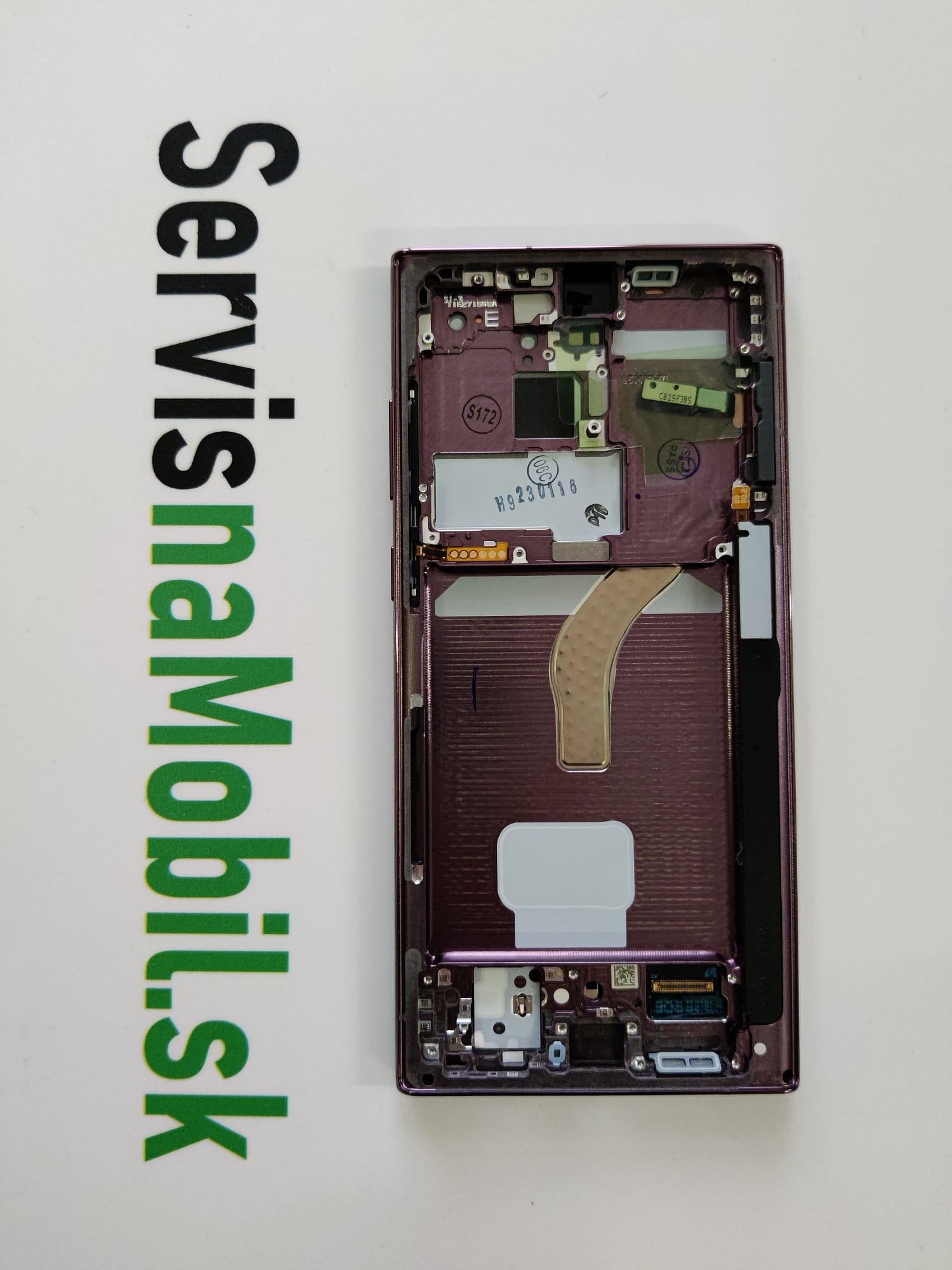 LCD Displej + Dotykové sklo + Rám Samsung Galaxy S22 Ultra