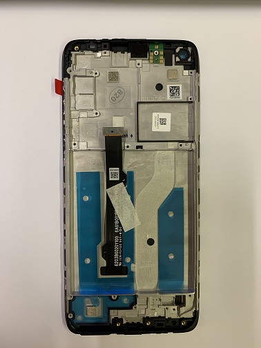 LCD Displej + Dotykové sklo + Rám Motorola Moto G8