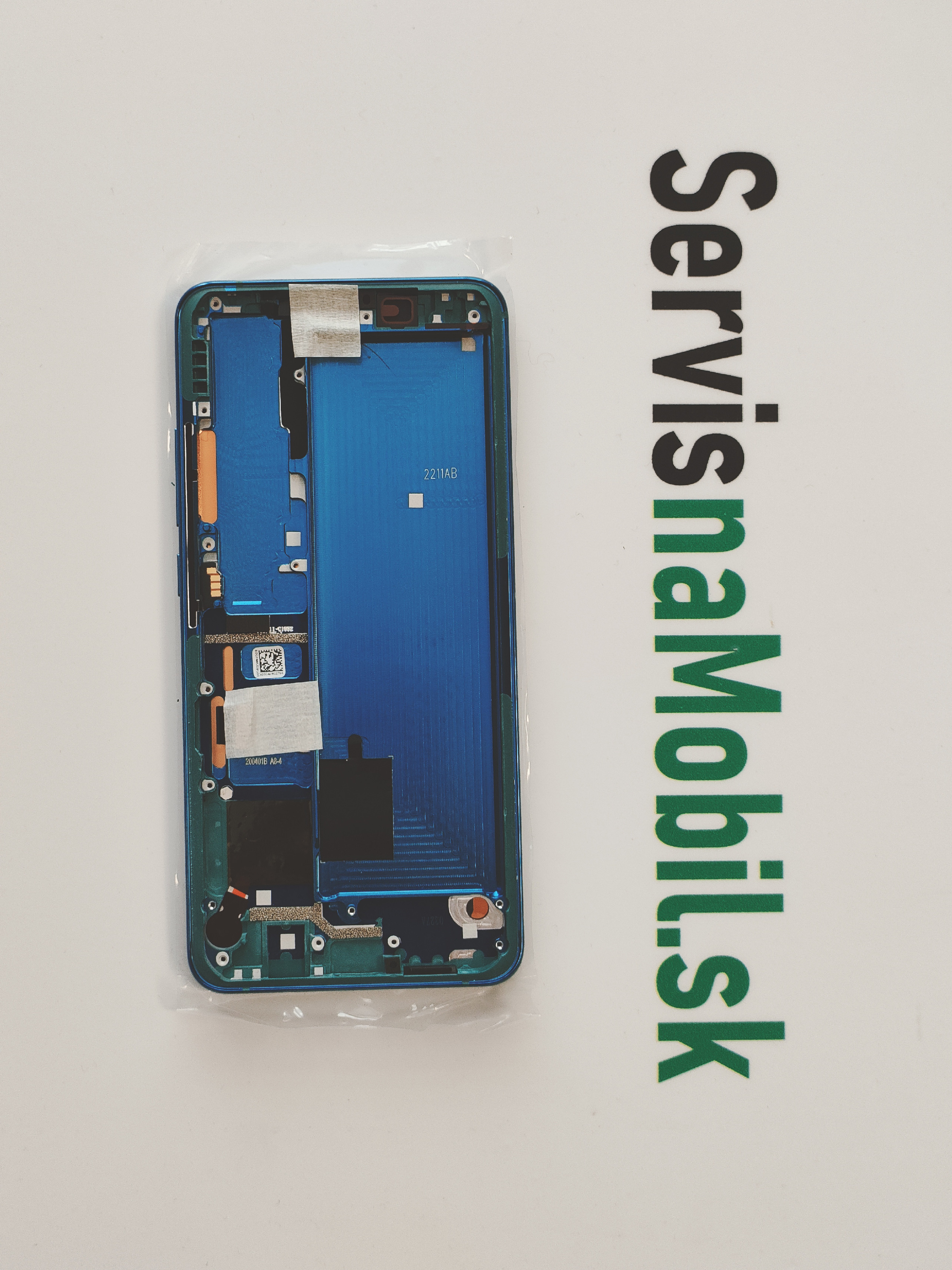 LCD Displej + Dotykové sklo + Předný kryt Xiaomi Mi Note 10