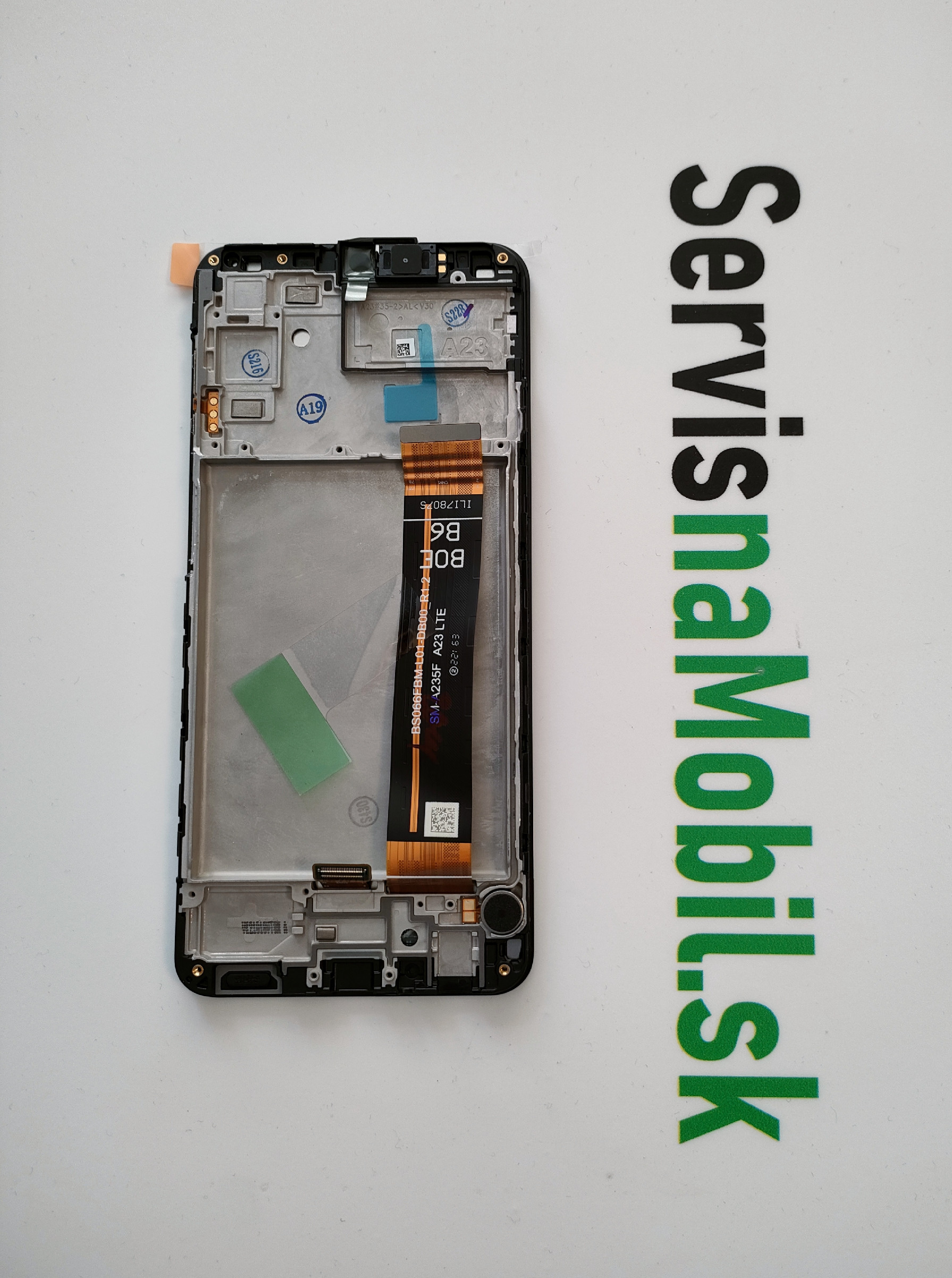 LCD Displej + Dotykové sklo + rám Samsung Galaxy A23 4G A235 - Originál Service Pack