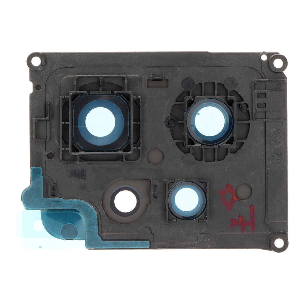 Sklíčko zadnej kamery s rámom Xiaomi Redmi Note 12 4G čierna farba