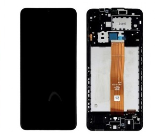 LCD Displej + Dotykové sklo + Rám Samsung Galaxy A12 (2021) SM-A127 - ORI