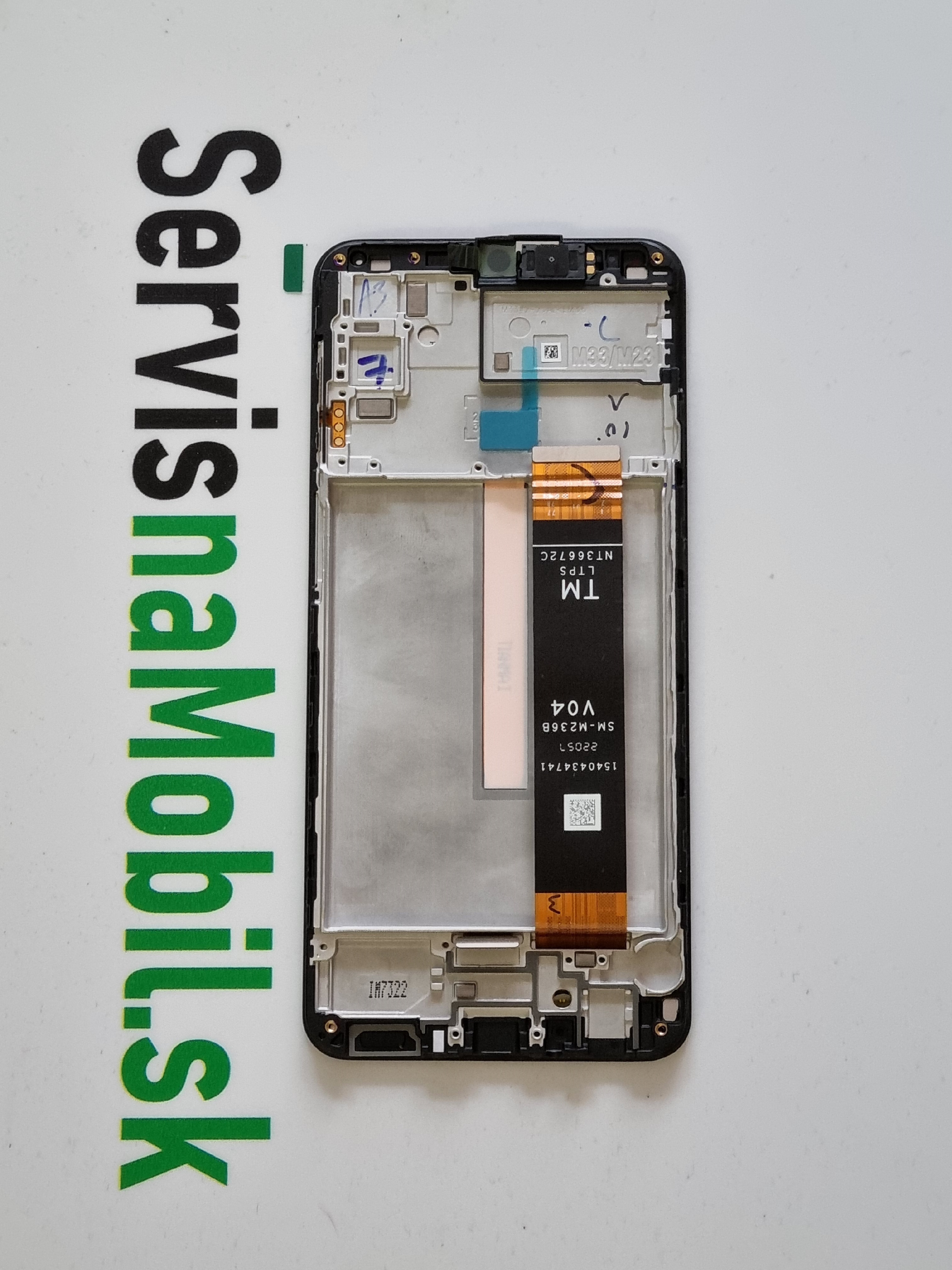 LCD displej + Dotykové sklo + Rám Samsung Galaxy M23 5G - ORI