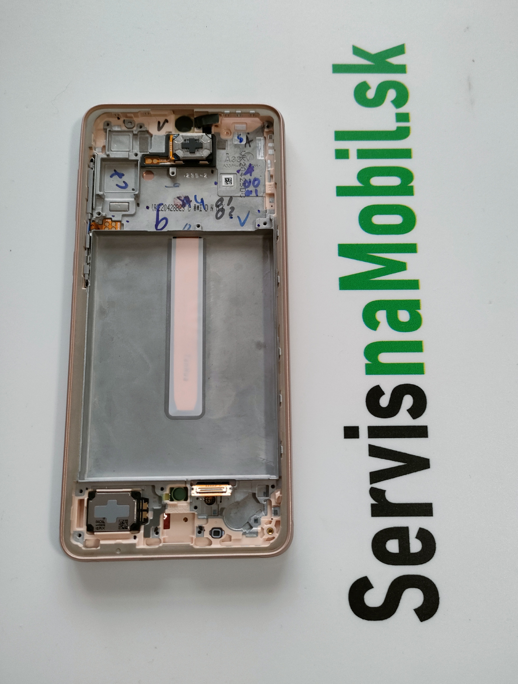 LCD Displej + Dotykové sklo + Rám Samsung Galaxy A33 5G A336 - Originál