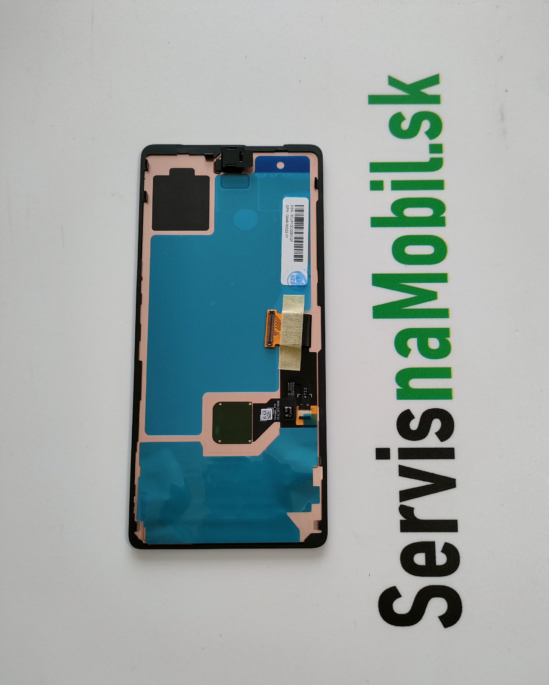 LCD Displej + Dotykové sklo Google Pixel 7