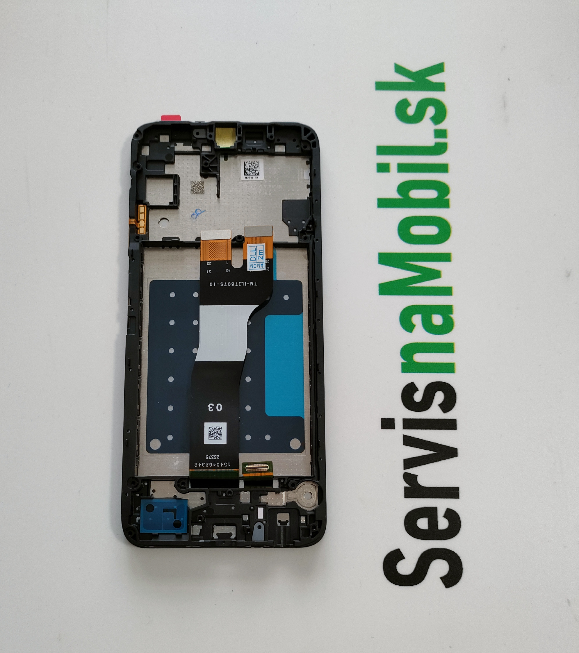 LCD Displej + Dotykové sklo + Rám Samsung Galaxy A05s (A057)