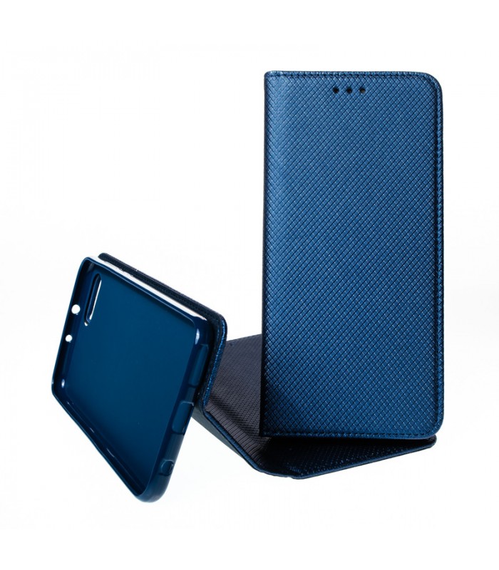 Puzdro Magnet Book Huawei Honor V10 knižkové tmavomodré