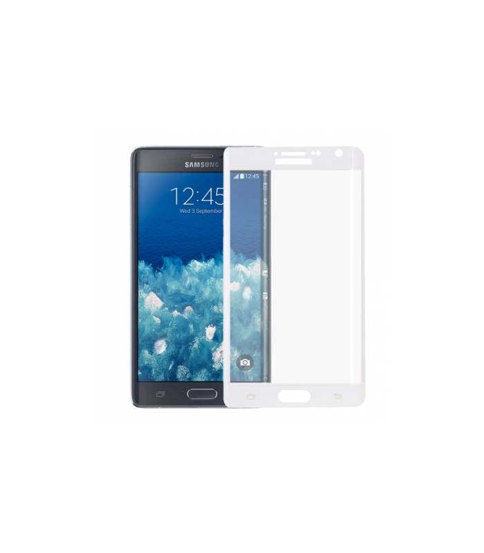 Ochranné tvrdené sklo Samsung Galaxy Note 4 Edge 3D biela farba