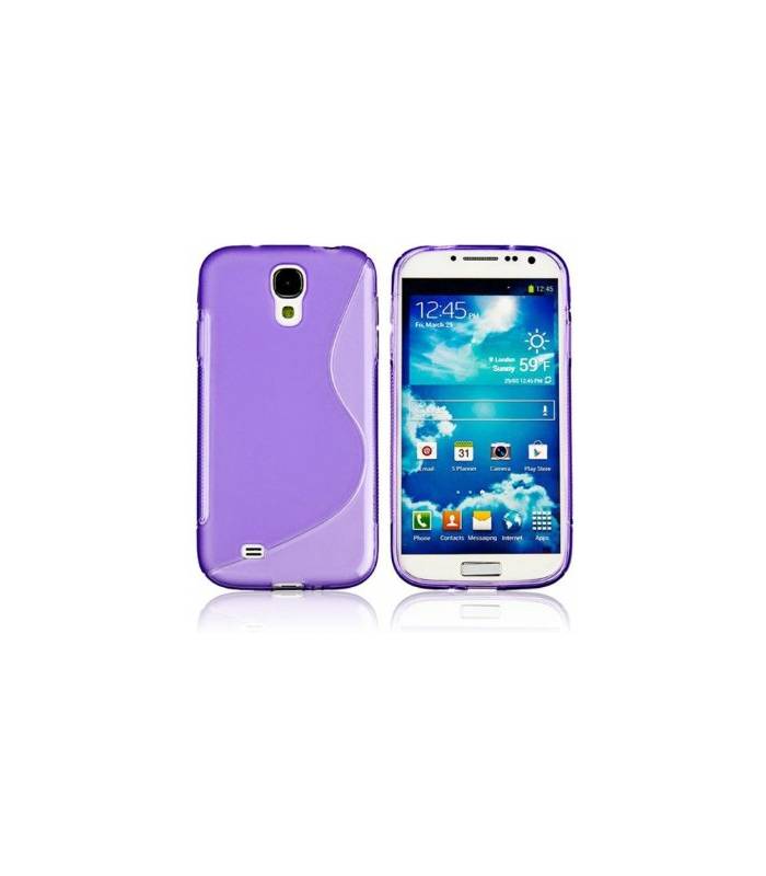 Silikonové púzdro na Samsung S4 fialové