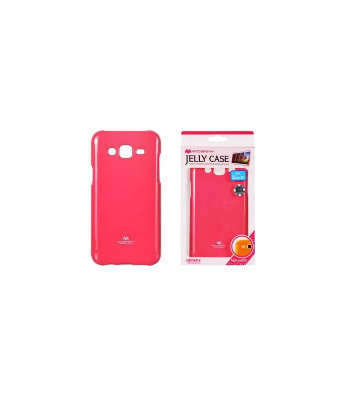 Púzdro Samsung Galaxy J5, Jelly Case ružové
