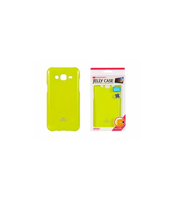 Púzdro Samsung Galaxy J5, Jelly Case zelené