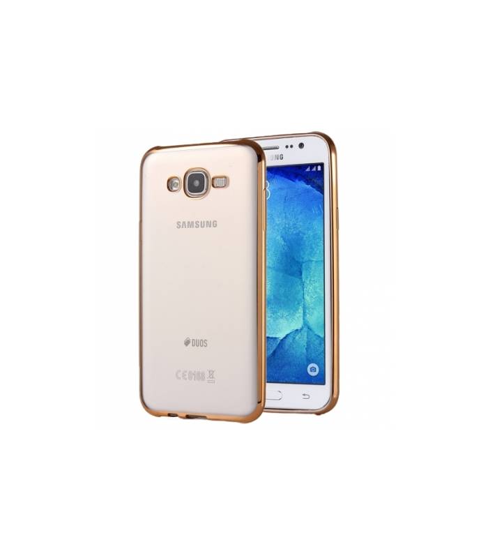 Luxusné puzdro Samsung Galaxy J7 J700 zlatá farba